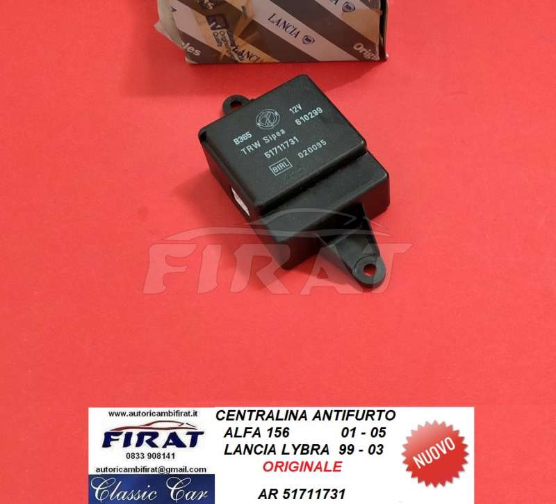 CENTRALINA ANTIFURTO ALFA 156 - LANCIA LYBRA (51711731)